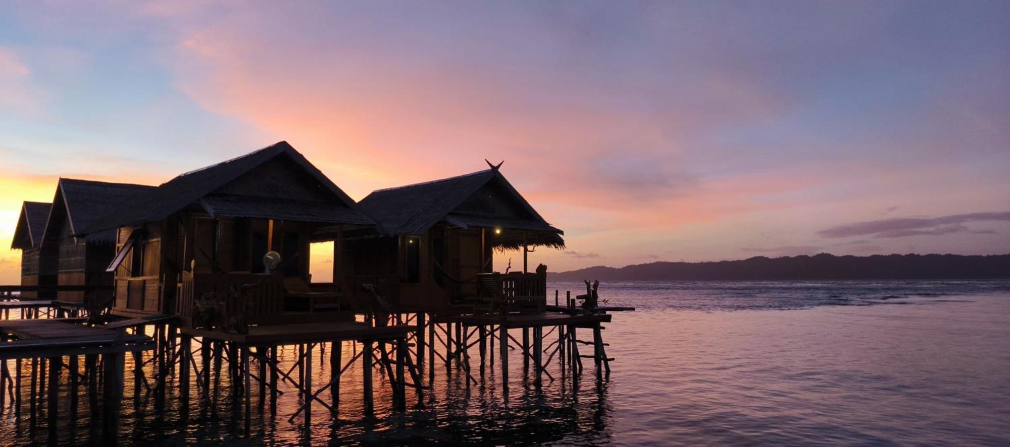 Sunset Homestay Besir Kültér fotó