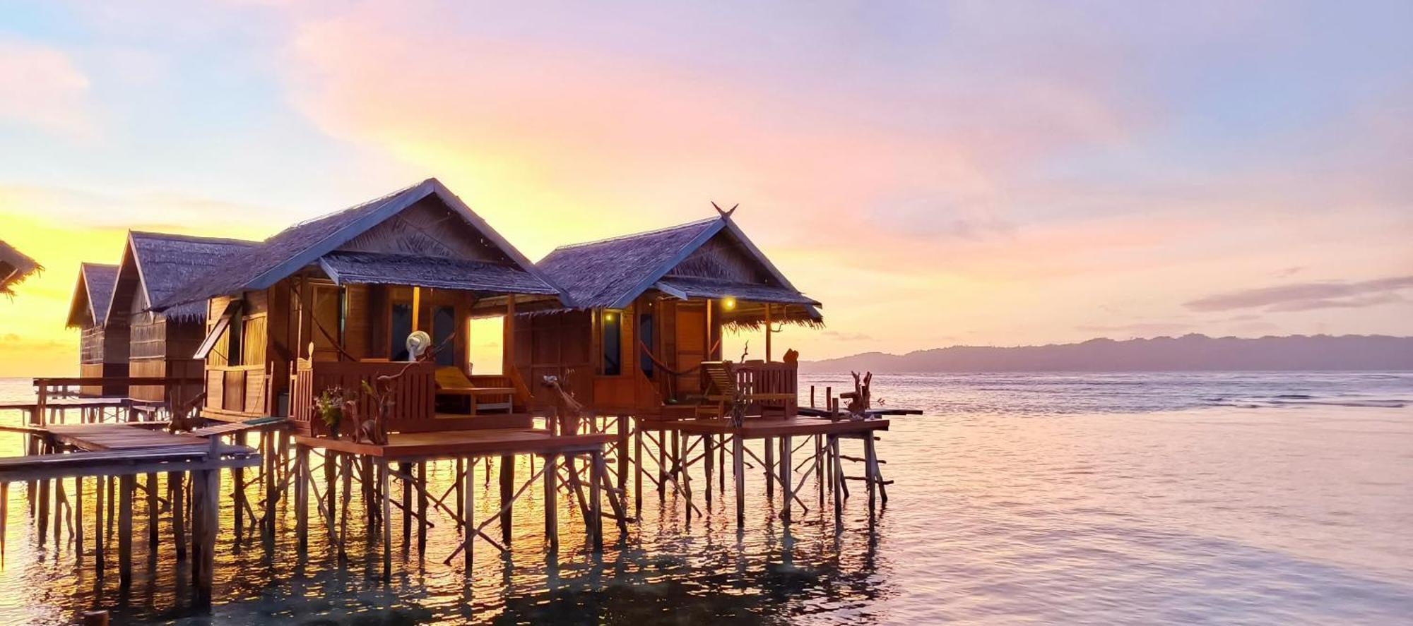 Sunset Homestay Besir Kültér fotó